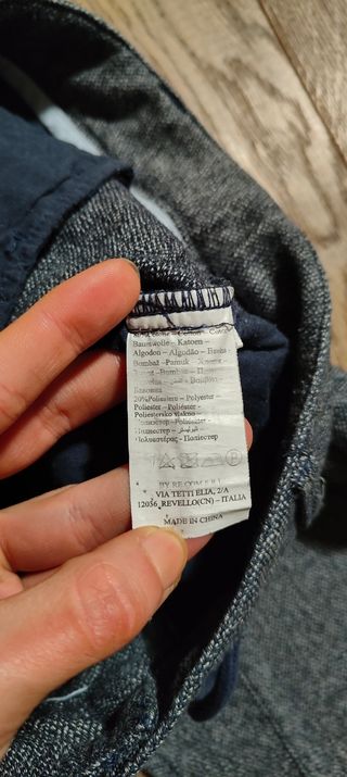 Pantaloni eleganti blu bambino IDEXE