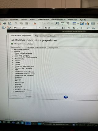 PC sobremesa con Linux