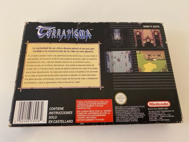  Terranigma Super Nintendo 