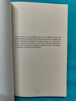 Libro Daniel Estulin conspiración octopus.