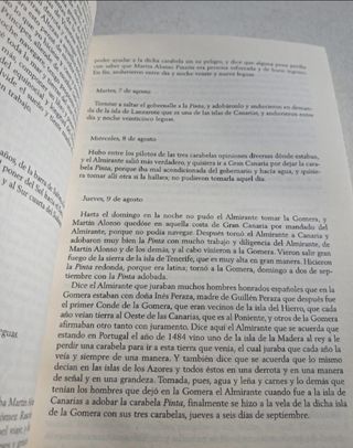 Diario de a bordo, Cristóbal Colón.