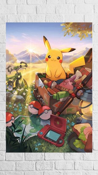 Cuadro Pokemon Pikachu