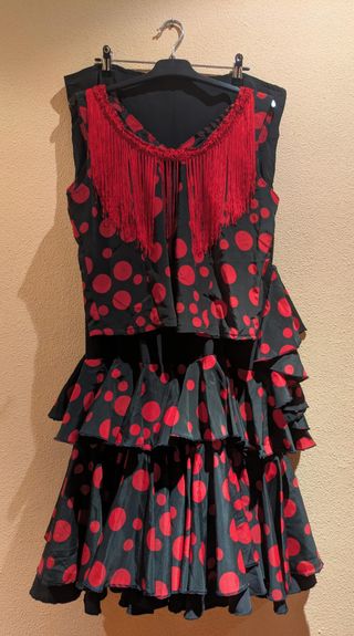 Traje Flamenca 2 Piezas