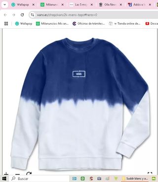 Sudadera de Hombre Vans 2K.