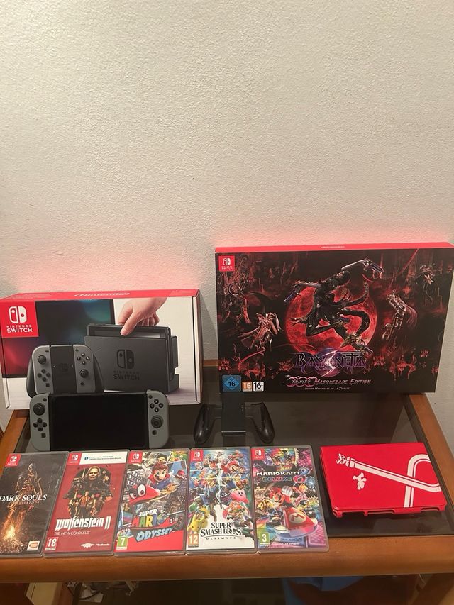 Nintendo Switch Pack + REGALOS 
LEER