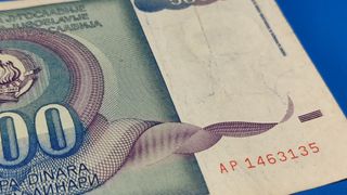 Billete YUGOSLAVIA 500 Dinara