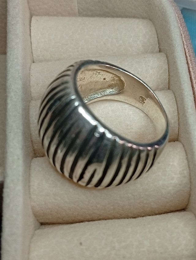 Anillo de plata mexicana 