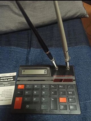 Calculadora vintage Citizen EC 110p nueva.