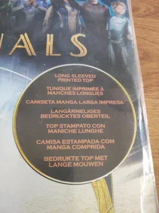 Disfraz niño Eternals de Marvel talla 7-8 años.