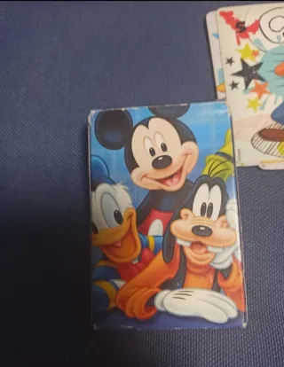 Antiguo juego de cartas Disney Mickey mouse