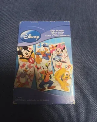 Antiguo juego de cartas Disney Mickey mouse