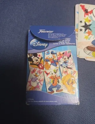 Antiguo juego de cartas Disney Mickey mouse
