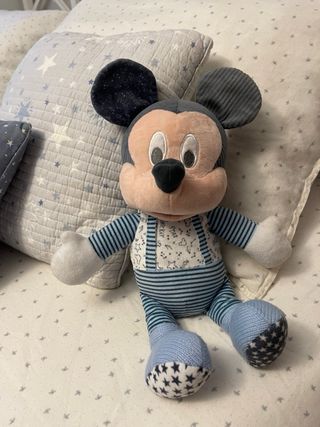 Mickey Duerme contigo - Peluche bebé Interactivo p