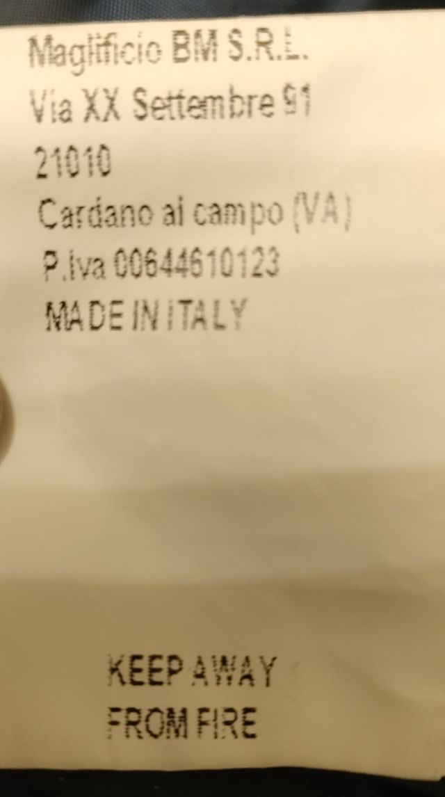 Gilet ragazzo Tandem blu 14 anni 164cm