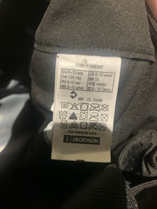 Pantalón con tirantes esquí y nieve 