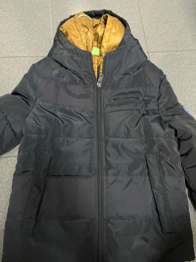 Anorak abrigo IKKS azul