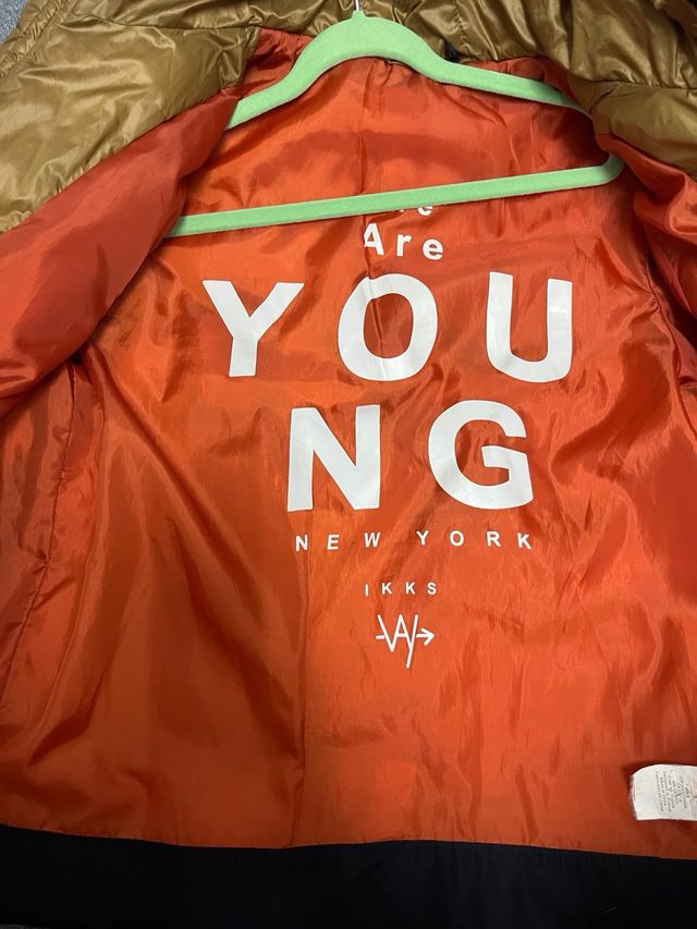 Anorak abrigo IKKS azul