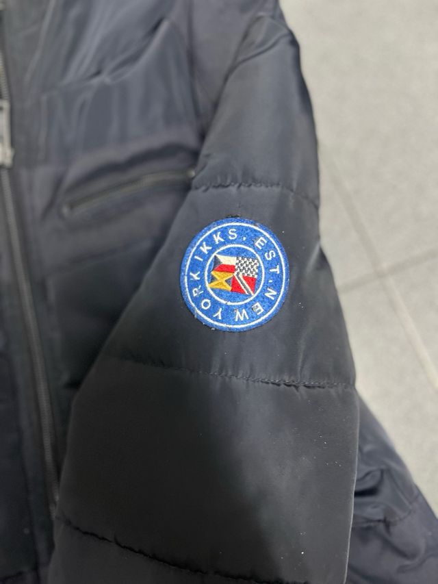 Anorak abrigo IKKS azul