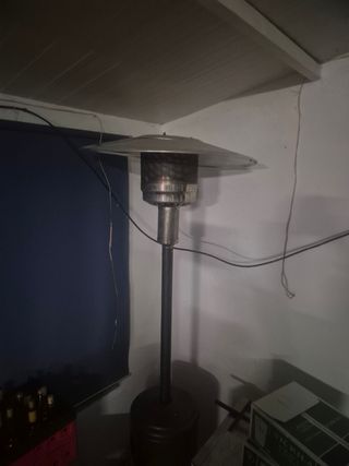 Estufa exterior seta