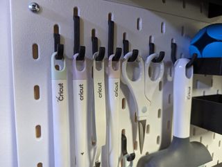 Soportes panel herramientas