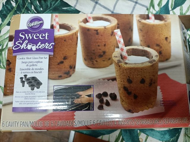 Molde para vasos de galleta