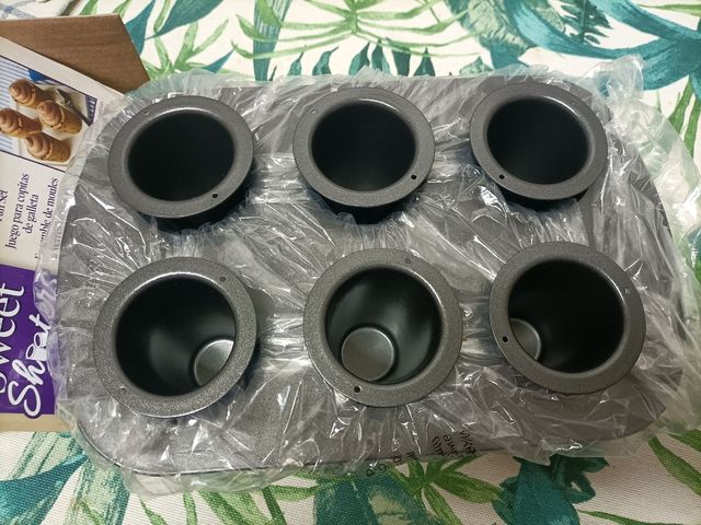 Molde para vasos de galleta