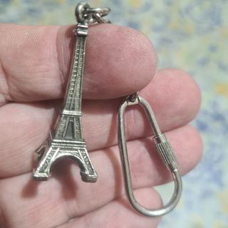 Portachiavi Parigi vintage metallo Torre