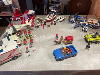 Lote rescate playmobil