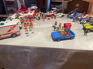 Lote rescate playmobil