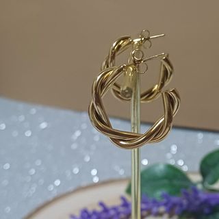 Pendientes Aro Rizado Griego