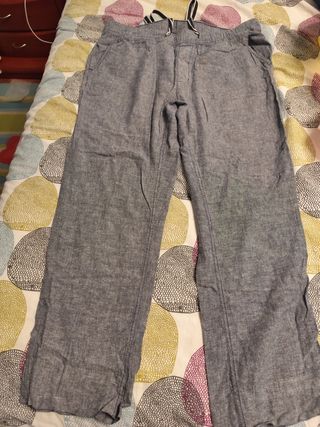 3 Pantalones pinzas hombre 46.todos 12euros