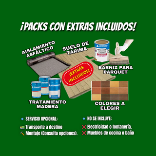 💥OFERTA 20m2💥 Casa prefabricada diáfana