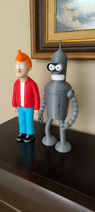 Pack Bender y Fray Futurama 37cm.