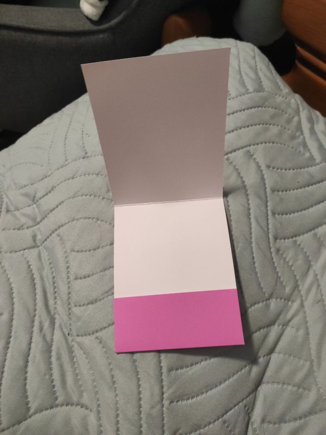 Tarjeta dedicatoria Tous rosa