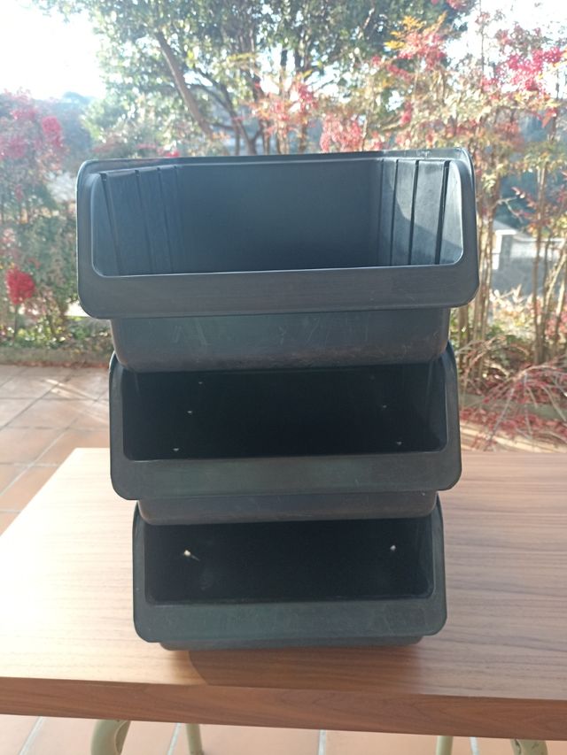 Cubetas apilables 4ud