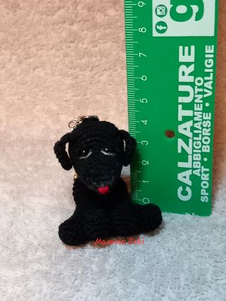Portachiavi Labrador amigurumi