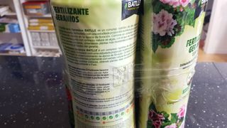 Pack de 5 Fertilizantes geranios, Batlle