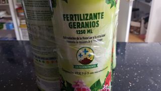 Pack de 5 Fertilizantes geranios, Batlle
