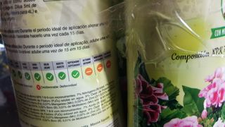 Pack de 5 Fertilizantes geranios, Batlle