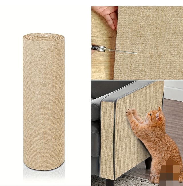 Alfombrilla rascador para gatos 40 x 100 cm