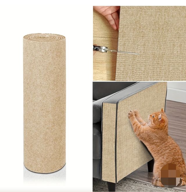 Alfombrilla rascador para gatos 40 x 100 cm