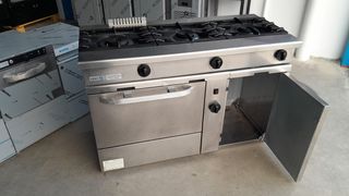 cocina industrial fagor de 3 fuegos