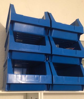 GAVETA DE PLASTICO AZUL