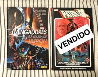 Lote Cómics Marvel OGN