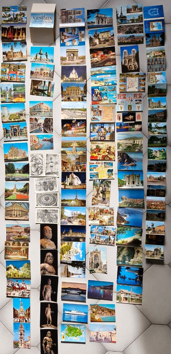 100 Cartoline da collezione del 900