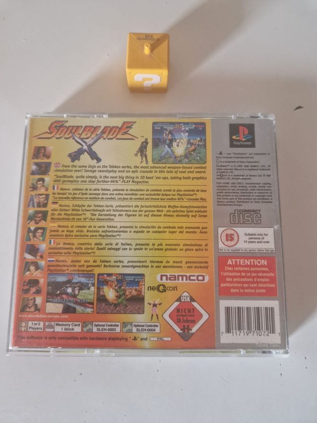 Soulblade - Ps1 PlayStation 1 Psx