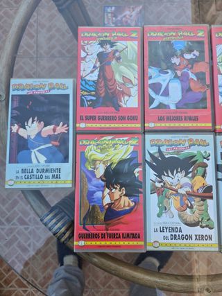 Pack completo de Películas VHS Bola del Dragón.E.L