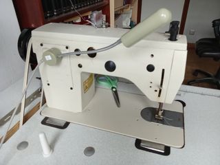 Máquina de coser industrial zig zag 3 puntadas