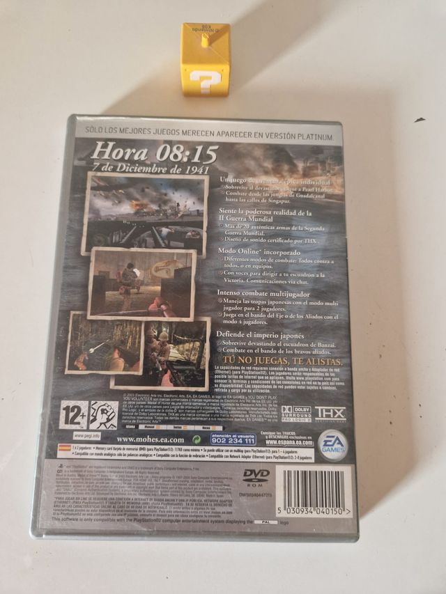 Medal of Honor Rising Sun - Ps2 PlayStation 2