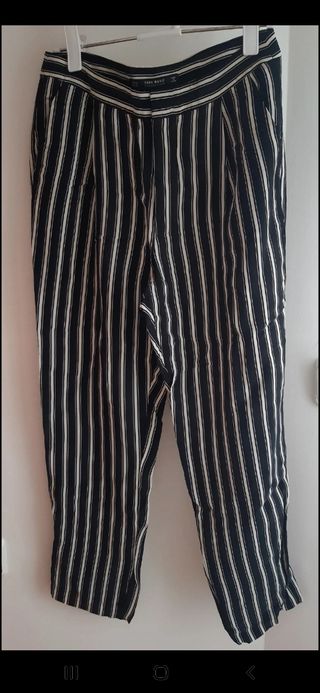 Pantalón de rayas Zara